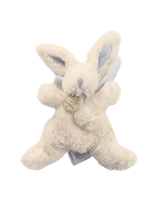 A White Soft Toys from Doudou et Compagnie in size O/S for girl. (Front View)