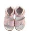 A Pink Sandals from Dr. Kong in size 3T for girl. (Back View)