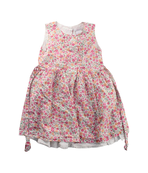 A Pink Sleeveless Dresses from Shabby Chic in size 4T for girl. (Front View)