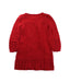 A Red Sweater Dresses from DKNY in size 2T for girl. (Back View)