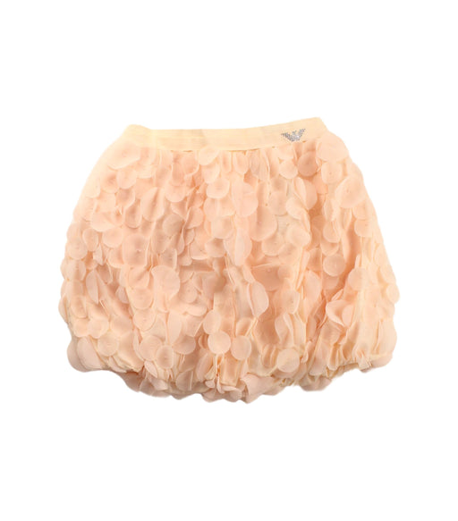 A Beige Short Skirts from Armani in size 2T for girl. (Front View)