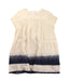 A White Short Sleeve Dresses from Chloe in size 3T for girl. (Front View)