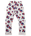 A White Sweatpants from Petit Bateau in size 3T for girl. (Back View)