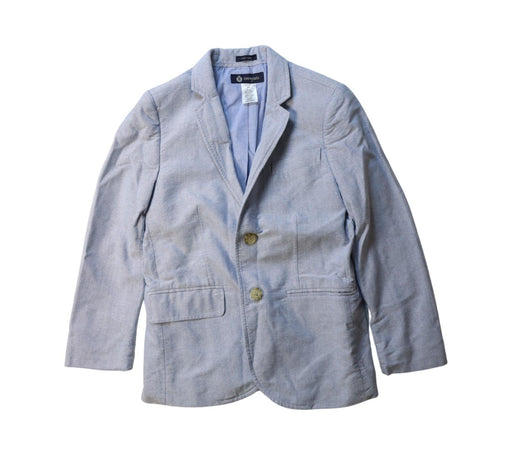 A Grey Blazers from Crewcuts in size 6T for boy. (Front View)