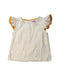 A Yellow Short Sleeve Tops from Fabindia in size 6T for girl. (Front View)