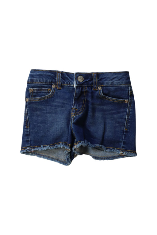 A Blue Shorts from Boden in size 6T for girl. (Front View)