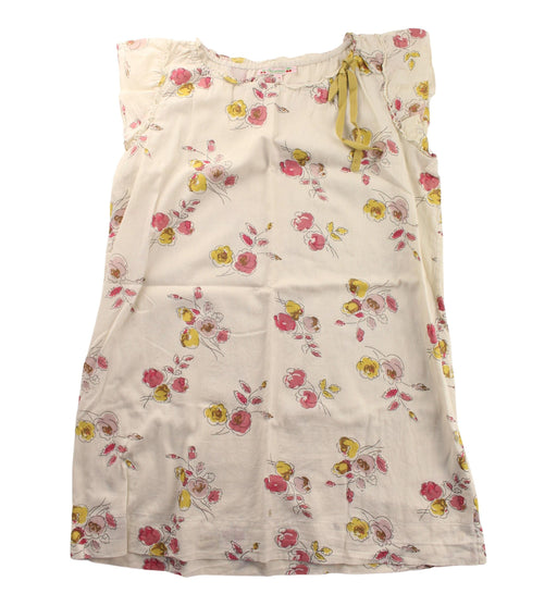 A White Short Sleeve Dresses from Bonpoint in size 10Y for girl. (Front View)