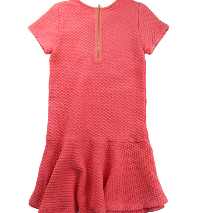 A Pink Short Sleeve Dresses from Rykiel Enfant in size 10Y for girl. (Back View)