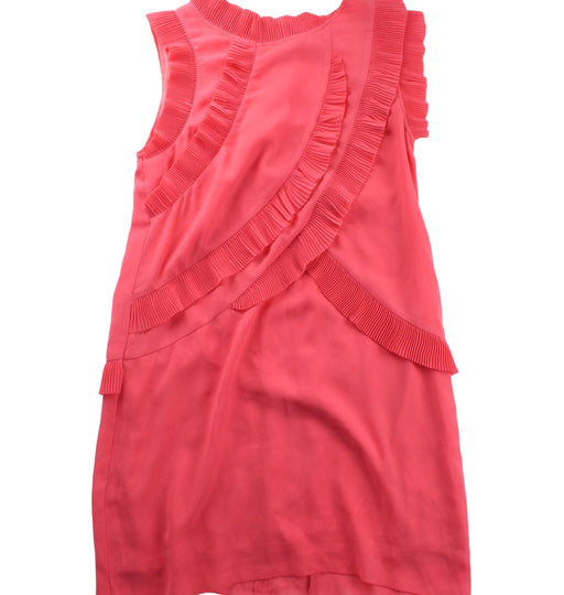 A Pink Sleeveless Dresses from Little Marc Jacobs in size 10Y for girl. (Front View)