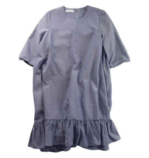 A Silver Short Sleeve Dresses from I Pinco Pallino in size 10Y for girl. (Front View)