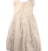 A White Short Sleeve Dresses from Jacadi in size 3T for girl. (Back View)