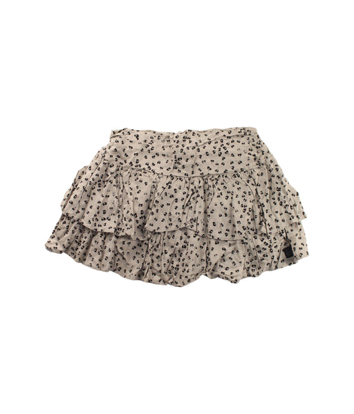 A Black Short Skirts from IKKS in size 6T for girl. (Front View)