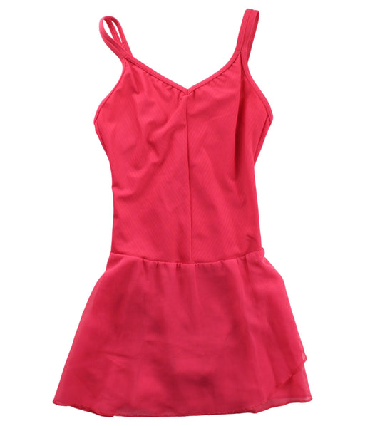 A Red Sleeveless Dresses from Repetto in size 10Y for girl. (Front View)