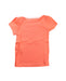 A Orange Short Sleeve Tops from Petit Bateau in size 5T for girl. (Back View)