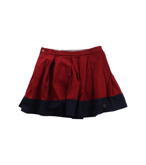 A Blue Short Skirts from Petit Bateau in size 5T for girl. (Front View)