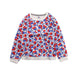 A White Crewneck Sweatshirts from Petit Bateau in size 5T for girl. (Front View)