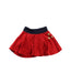 A Red Short Skirts from Petit Bateau in size 3T for girl. (Front View)