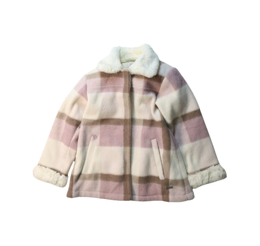 A Multicolour Lightweight Jackets from Chickeeduck in size 4T for girl. (Front View)