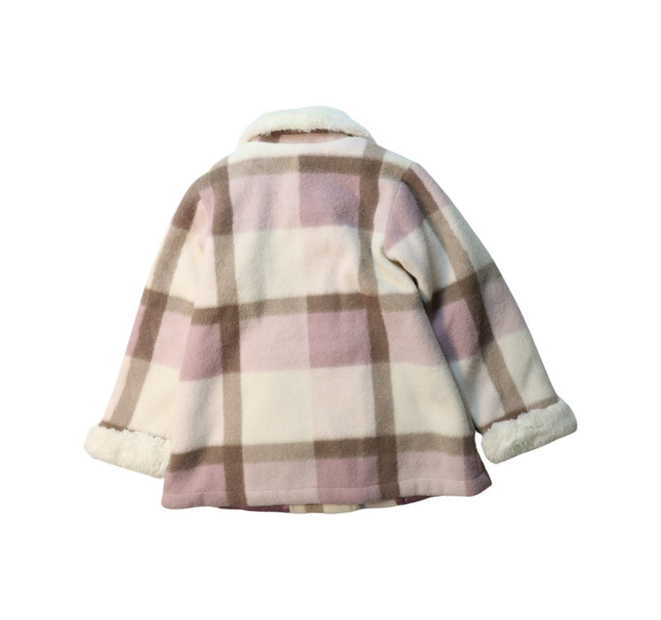 A Multicolour Lightweight Jackets from Chickeeduck in size 4T for girl. (Back View)