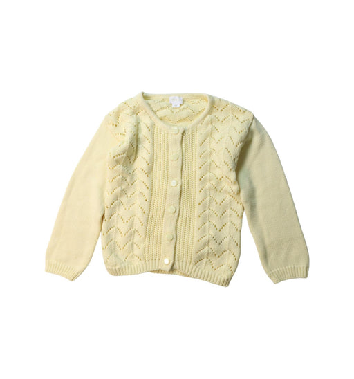 A Yellow Cardigans from Jamie Kay in size 2T for girl. (Front View)