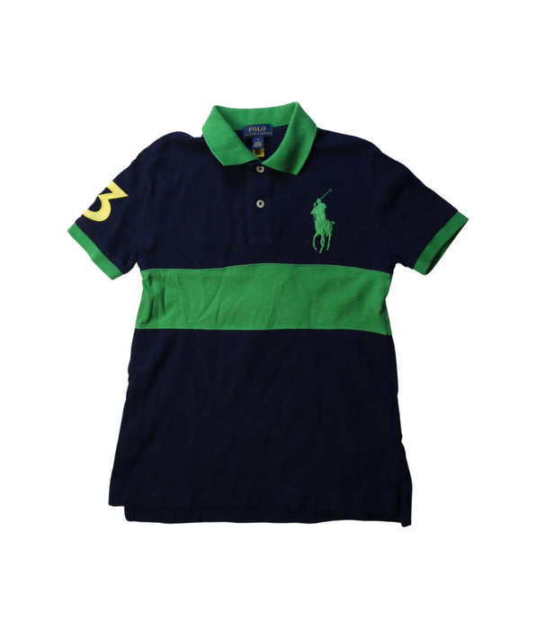 A Multicolour Short Sleeve Polos from Polo Ralph Lauren in size 7Y for boy. (Front View)