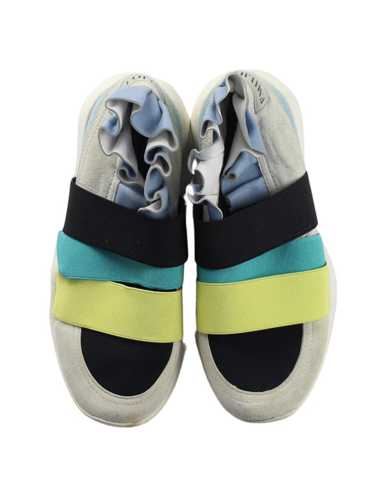 A Multicolour Sneakers from Emilio Pucci in size 6T for girl. (Back View)
