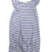 A Blue Short Sleeve Dresses from Petit Bateau in size 12Y for girl. (Front View)