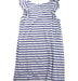 A Blue Short Sleeve Dresses from Petit Bateau in size 12Y for girl. (Back View)