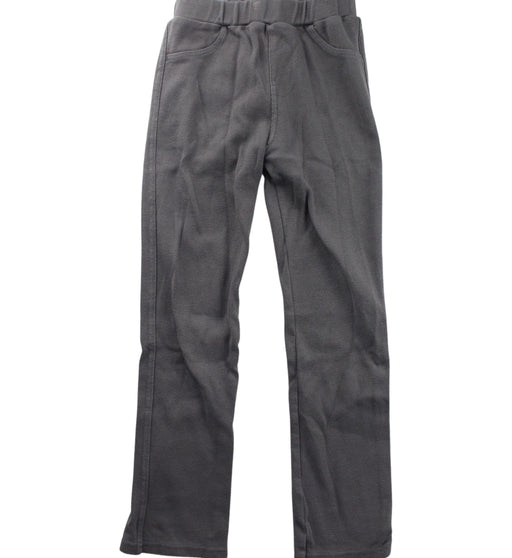 A Grey Casual Pants from Louise Misha in size 7Y for boy. (Front View)