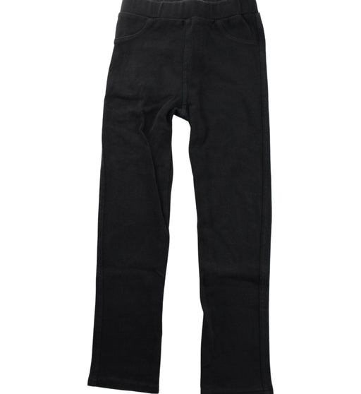 A Black Casual Pants from EDWIN in size 7Y for girl. (Front View)