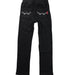 A Black Casual Pants from EDWIN in size 7Y for girl. (Back View)