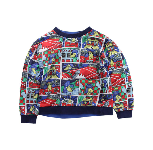 A Multicolour Crewneck Sweatshirts from Little Marc Jacobs in size 8Y for boy. (Front View)