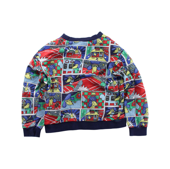 A Multicolour Crewneck Sweatshirts from Little Marc Jacobs in size 8Y for boy. (Back View)