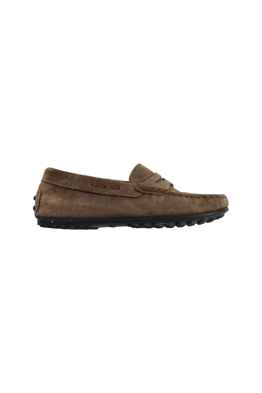 A Brown Loafers & Moccasins from Tod’s in size 5T for boy. (Front View)