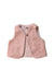 A Pink Dress Up Vests from Bonton in size 2T for girl. (Front View)