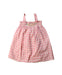 A Pink Sleeveless Dresses from Bonton in size 3T for girl. (Front View)
