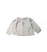 A Grey Long Sleeve Tops from Bonton in size 2T for girl. (Front View)