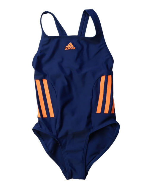 A Blue Swimsuits from Adidas in size 2T for girl. (Front View)