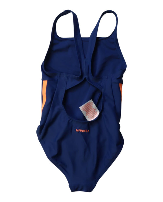 A Blue Swimsuits from Adidas in size 2T for girl. (Back View)