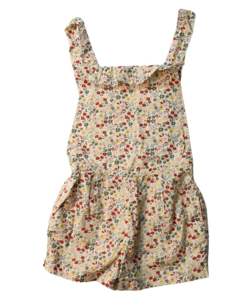 A Multicolour Sleeveless Rompers from Petit Bateau in size 4T for girl. (Front View)