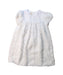 A White Short Sleeve Dresses from Chicco in size 12-18M for girl. (Front View)