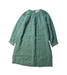 A Green Long Sleeve Dresses from Bonheur du Jour in size 6T for girl. (Front View)