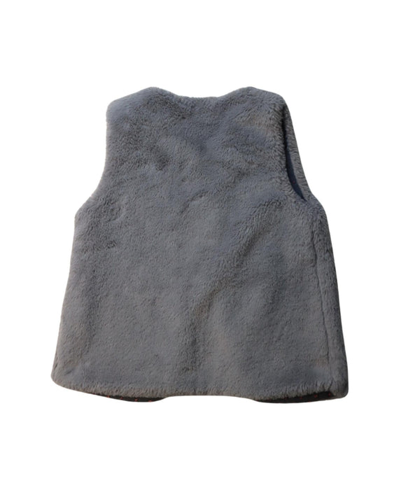 A Grey Dress Up Vests from Paz Rodriguez in size 5T for girl. (Back View)