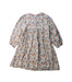 A Multicolour Long Sleeve Dresses from Bonheur du Jour in size 6T for girl. (Back View)