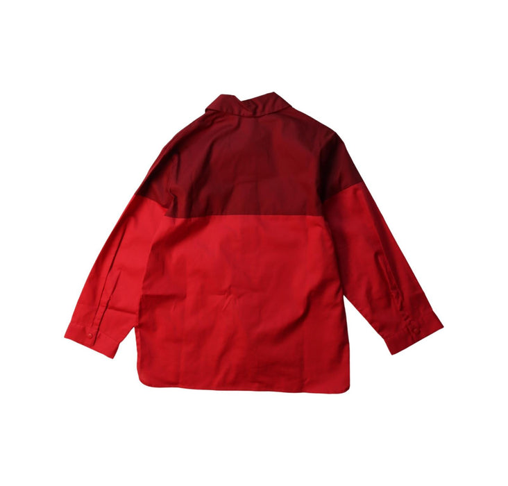 A Red Long Sleeve Shirts from COS in size 4T for boy. (Back View)