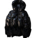 A Black Puffer/Quilted Coats & Outerwear from Moncler in size 12Y for girl. (Front View)
