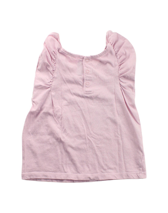 A Purple Short Sleeve Tops from Sergent Major in size 4T for girl. (Back View)