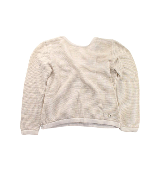 A White Knit Sweaters from Massimo Dutti in size 4T for neutral. (Front View)