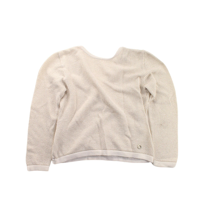 A White Knit Sweaters from Massimo Dutti in size 4T for neutral. (Front View)