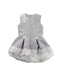 A Grey Sleeveless Dresses from Nicholas & Bears in size 6-12M for girl. (Back View)